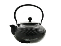 ŻELIWNY DZBANEK ZAPARZACZ 1,5L JAPANESE TEAPOT CZARNY