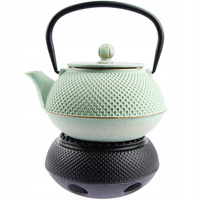 ZAPARZACZ ŻELIWNY 0,8 CZAJNIK 4x CZARKI DO HERBATY