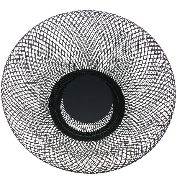 KOSZ NA OWOCE WARZYWA METALOWY KOSZ PATERA MISKA CZARNA OZDOBNA