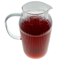 DZBANEK SZKLANY KARAFKA 1.8L NA WODĘ SOK HERBATĘ KAWE HOT 22,7 cm