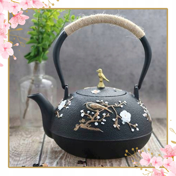 CZAJNIK ŻELIWNY ZAPARZACZ DO HERBATY I ZIÓŁ IMBRYK