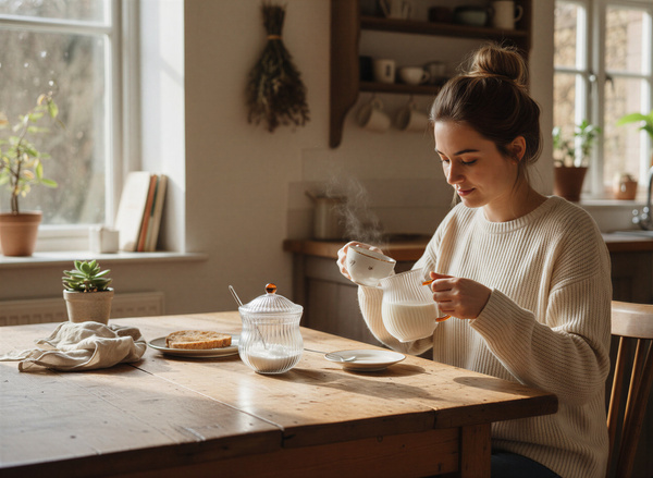 MLECZNIK CUKIERNICZKA ZESTAW CUKIERNICA POJEMNIK NA CUKIER DZBANUSZEK MLEKO