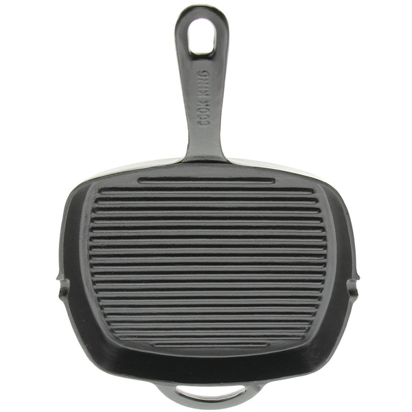 PATELNIA GRILLOWA ŻELIWNA SOLIDNA DO GRILLOWANIA