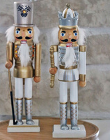 DZIADEK DO ORZECHÓW ŻOŁNIERZ OZDOBA Z DREWNA