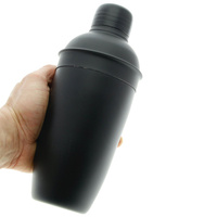 SHAKER METALOWY CZARNY KOKTAJLE DRINKI