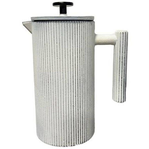 ZAPARZACZ ŻELIWNY TŁOKOWY STALOWE SITKO DO HERBATY KAWY ZIÓŁ DZBANEK 0.8L