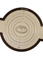 MATA SILIKONOWA DO PIECZENIA CHLEBA 55x21cm NIE PRZYWIERA PERFOROWANA