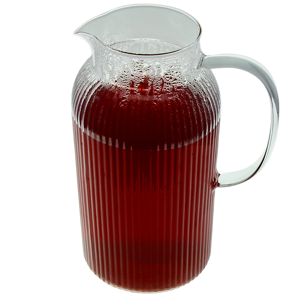 DZBANEK SZKLANY KARAFKA 1.8L NA WODĘ SOK HERBATĘ KAWE HOT 22,7 cm