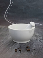 MOŹDZIERZ KUCHENNY ZESTAW Z TŁUCZKIEM PORCELANOWY