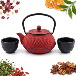 CZAJNIK 0,8L IMBRYK 2x CZARKI ZESTAW ŻELIWNY