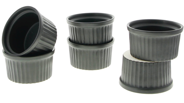 FOREMKI 6x MISECZKI DO MUFFINEK CREME BRULLE PORCELANA