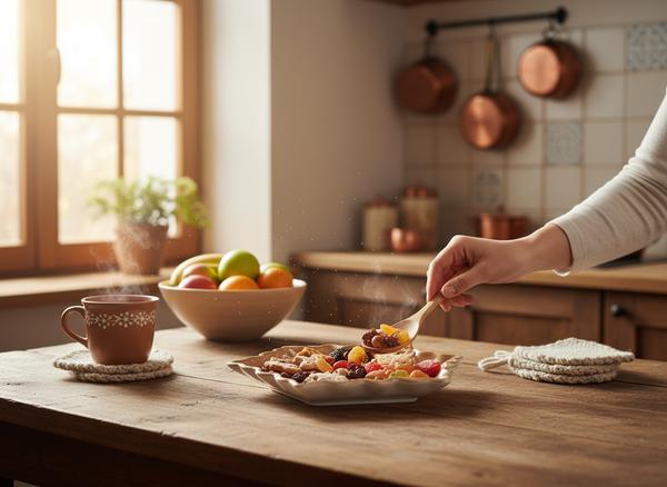 PATERA TALERZ ŚWIĄTECZNY DO PIERNIKÓW I SERWOWANIA DAŃ 21×16 CM CERAMIKA