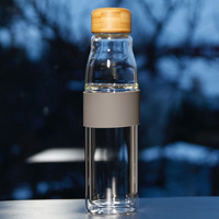 BIDON BUTELKA TERMICZNA SZKLANA EKO 450 ml KUBEK