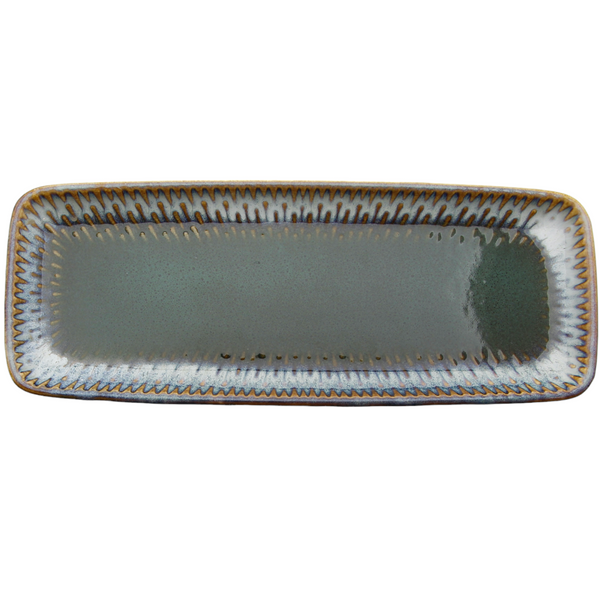 PATERA TALERZ PÓŁMISEK SALATERKA PROSTOKĄTNY CERAMICZNY 25 cm