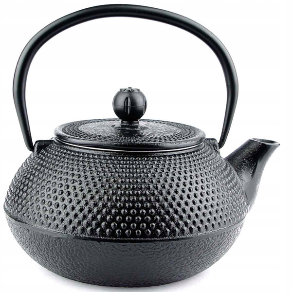 ŻELIWNY ZESTAW CZARKI ŻELIWNE CZAJNIK DO HERBATY