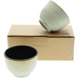 CZARKI ŻELIWNE 2x ZESTAW ŻELIWNY DO HERBATY