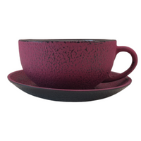 ZAPARZACZ 0.4L FILIŻANKA ŻELIWNA IMBRYK Z SITKIEM DO PARZENIA HERBATY ZIÓŁ