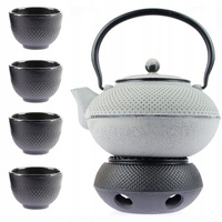 CZAJNIK ZAPARZACZ ŻELIWNY CZARKI ŻELIWNE ZELIWNE