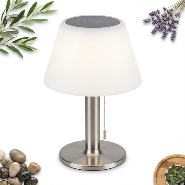 LAMPA SOLARNA LED OGRODOWA LAMPKA SOLAR NA BALKON