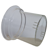 KUBEK SZKLANKA TERMICZNA Z ZAPARZACZEM SZKLNE SITKO DO HERBATY I ZIÓŁ 0,4L