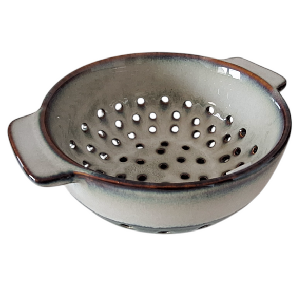 CEDZAK CERAMICZNY DURSZLAK DO MYCIA WARZYW OWOCÓW I MAKARONU