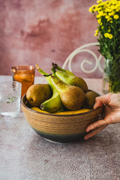 MISKA CERAMICZNA SAŁATKOWA DUŻA 2L OMBRE 22 CM MISA DO ZUPY RAMEN NA OWOCE