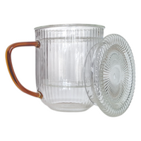 SZKLANKA KUBEK TERMICZNY 0,4L ZAPARZACZ SZKLANY DO PARZENIA HERBATY I ZIÓŁ