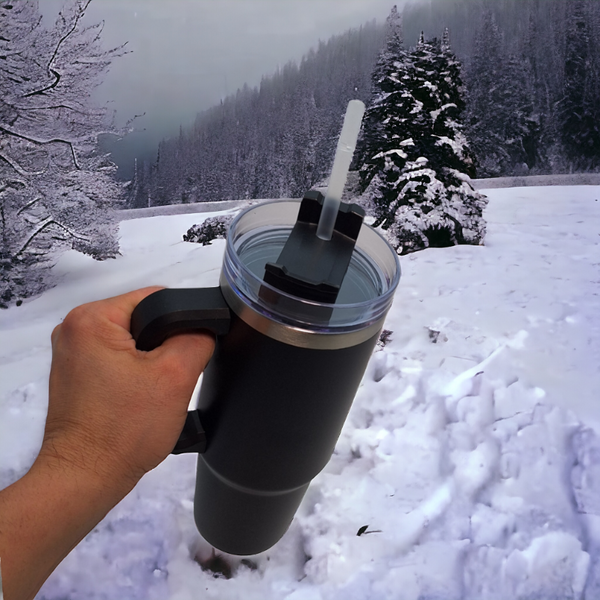 KUBEK TERMICZNY 0.9L NA KAWĘ DO SAMOCHODU PRACY PRAWIE JAK STANLE