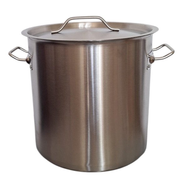 GARNEK STAL NIERDZEWNA 32,5 cm GAR 26L DO GASTRO Z POKRYWKA METALOWA