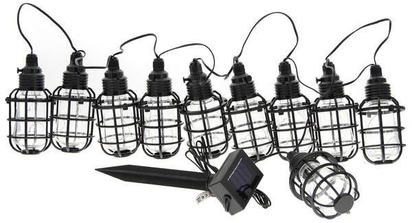 LAMPKI SOLARNE LED ZEWNĘTRZNE OGRODOWE ŁAŃCUCH