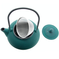 IMBRYK ZAPARZACZ ŻELIWNY Z SITKIEM DO ZIÓŁ HERBATY CZAJNIK 1.5 L ŻELIWO