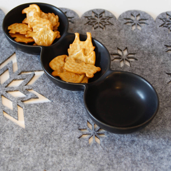 MISECZKI 3 POJEMNIKI PORCELANOWE DO DIPÓW SOSÓW