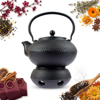 ZAPARZACZ CZAJNIK 1,5 L ŻELIWNY ZESTAW PODGRZEWACZ