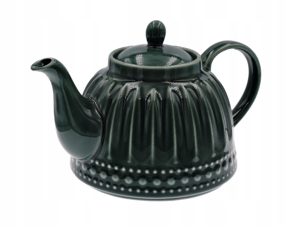 Ceramiczny DZBANEK linia MOSAIQUE OLIVE 1L czajnik do herbaty kawy