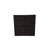 SERWETKI PAPIEROWE CZARNE SERWETKA KWADRAT ZESTAW 20 SZTUK 16,5X 16,5 CM