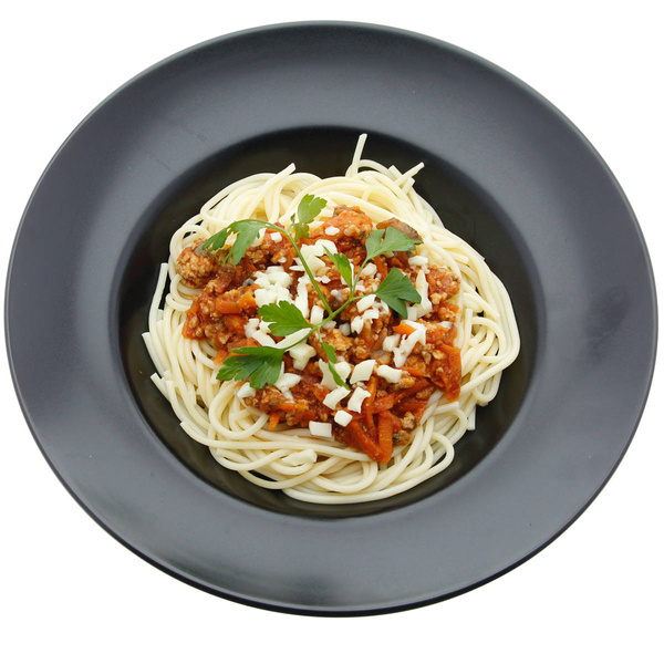 TALERZ GŁĘBOKI TALERZ DO MAKARONU CZARNY 27 CM