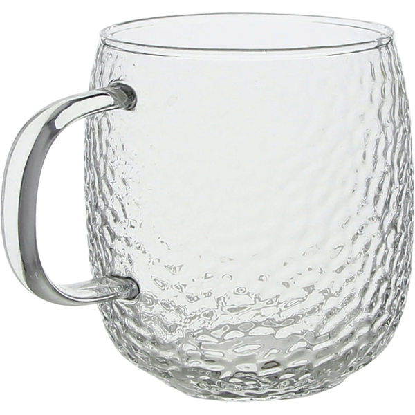 SZKLANKA KUBEK SZKLANA DO KAWY I HERBATY 333 ml 8.9 cm PRZEZROCZYSTY