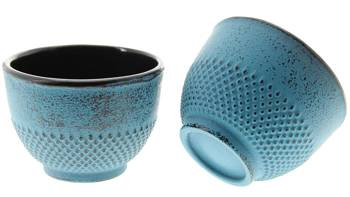 ŻELIWNE CZARKI FILIŻANKI DO HERBATY NIEPOWTARZALNE