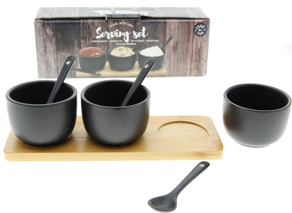 MISECZKI POJEMNIKI DO SOSU DIPÓW 3 szt ZESTAW