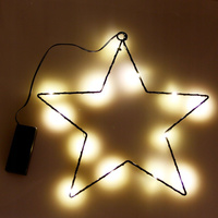 LED LAMPKI OZDOBA ZIMOWA LEDOWA DEKORACJA GWIAZDA