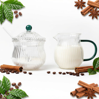 MLECZNIK CUKIERNICZKA ZESTAW CUKIERNICA POJEMNIK NA CUKIER DZBANUSZEK MLEKO