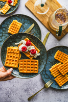 SERWIS OBIADOWY CERAMICZNY 18 ELEMENTÓW DLA 6 OSÓB NAVY GREY OMBRES