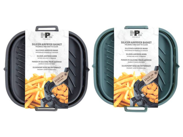 WKŁAD SILIKONOWY DO FRYTKOWNICY AIR FRYER BEZTŁUSZCZOWEJ FORMA DO PIECZENIA