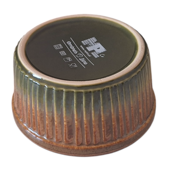 MISECZKA CREME BRULLE FOREMKA DO MUFFINEK DESERÓW DO ZAPIEKANIA CERAMICZNA