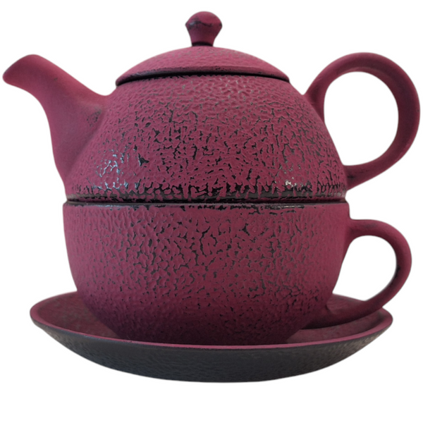 ZAPARZACZ 0.4L FILIŻANKA ŻELIWNA IMBRYK Z SITKIEM DO PARZENIA HERBATY ZIÓŁ