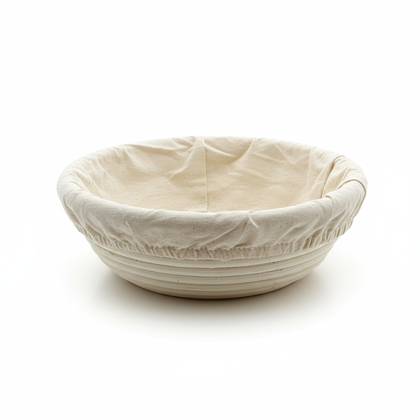 KOSZYK RATAN FORMA DO WYRASTANIA CIASTA NA CHLEB 21 CM + WOREK