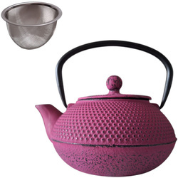 CZAJNIK IMBRYK ŻELIWNY 0,8L +ZAPARZACZ STALOWY SITKO DO HERBATY I ZIÓŁ