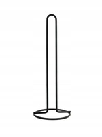 STOJAK NA PAPIER RĘCZNIK KUCHENNY CZARNY STALOWY