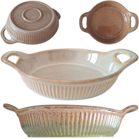 NACZYNIE ŻAROODPORNE CERAMICZNE FORMA DO PIECZENIA ZAPIEKANIA ø21 cm 0.9L