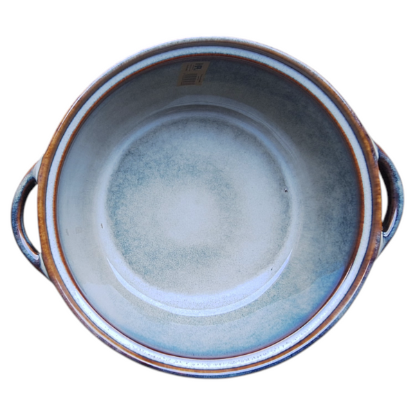 GARNEK 2L WAZA DO ZUPY NACZYNIE ŻAROODPORNE Z POKRYWKĄ DO CHLEBA 23 cm